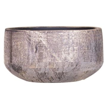 Cuenco de cerámica AETIOS, color degradado, marrón-dorado, 13cm, Ø28cm Cuenco de cerámica AETIOS, color degradado, marrón-dorado, 13cm, Ø28cm