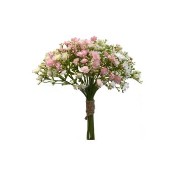 Ramo decorativo de gypsophila LITAGO, blanco-rosa, 23 cm Ramo decorativo de gypsophila LITAGO, blanco-rosa, 23 cm
