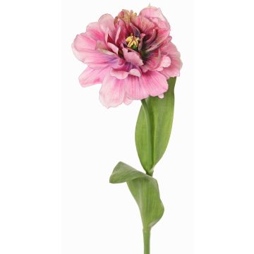 Tulipán artificial con forma de loro STEFANIE, rosa oscuro, 65 cm, Ø 14 cm Tulipán artificial con forma de loro STEFANIE, rosa oscuro, 65 cm, Ø 14 cm