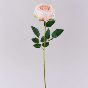 Flor de plástico rosa CHERLEN, rosa pálido, 65 cm, Ø 10 cm Flor de plástico rosa CHERLEN, rosa pálido, 65 cm, Ø 10 cm