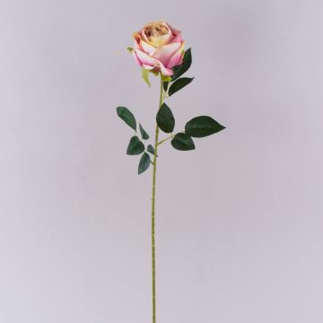 Flor de plástico rosa CHERLEN, rosa-crema, 65 cm, Ø 10 cm Flor de plástico rosa CHERLEN, rosa-crema, 65 cm, Ø 10 cm