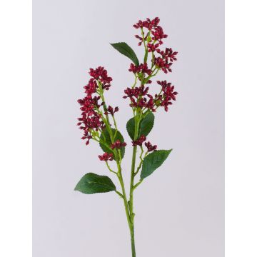 Rama artificial de viburnum LABIBA con capullos, roja, 60 cm, Ø 2,5-5 cm Rama artificial de viburnum LABIBA con capullos, roja, 60 cm, Ø 2,5-5 cm