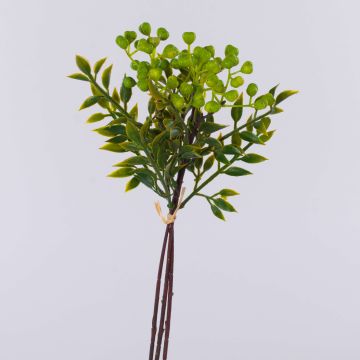 Rama artificial de serbal ELNATAN, manojo, frutos, verde, 30 cm