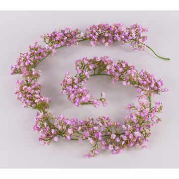Guirnalda artificial de gypsophila LITAGO, rosa-violeta, 180 cm Guirnalda artificial de gypsophila LITAGO, rosa-violeta, 180 cm