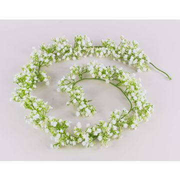 Guirnalda artificial de gypsophila LITAGO, blanca, 180 cm Guirnalda artificial de gypsophila LITAGO, blanca, 180 cm
