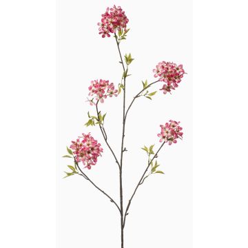 Rama decorativa de cerezo ornamental SLIRKO con flores, rosa oscuro, 115 cm Rama decorativa de cerezo ornamental SLIRKO con flores, rosa oscuro, 115 cm