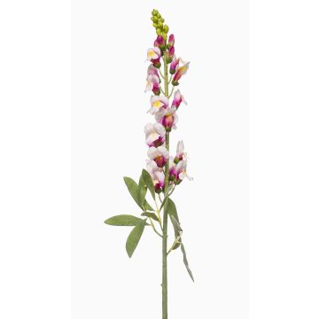 Flor artificial de boca de león LIMORG, crema-fucsia, 80cm Flor artificial de boca de león LIMORG, crema-fucsia, 80cm