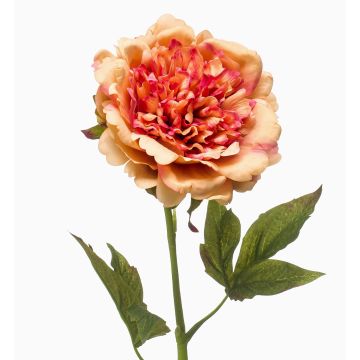 Flor artificial de peonía GAVRON, naranja, 55 cm Flor artificial de peonía GAVRON, naranja, 55 cm