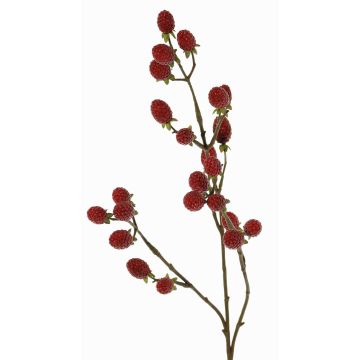Rama artificial de zarzamora URUMA con frutos, roja, 90cm Rama artificial de zarzamora URUMA con frutos, roja, 90cm