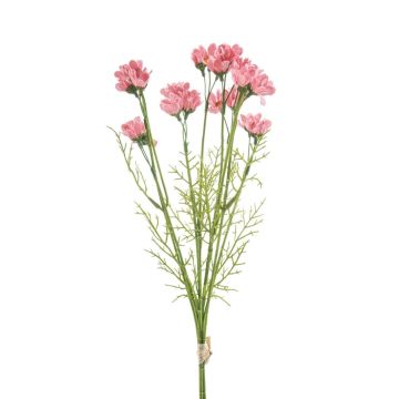 Ramo decorativo de margaritas DIBARA, rosa, 40 cm