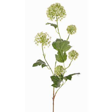Rama artificial de viburnum TENSHI, verde, 90cm, Ø5-10cm Rama artificial de viburnum TENSHI, verde, 90cm, Ø5-10cm