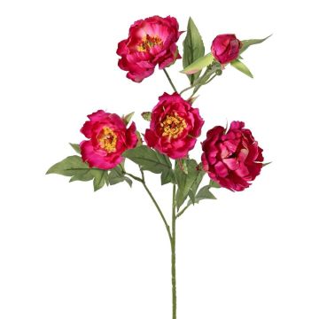 Rama artificial de peonía LARDUAN, Colección Eco, rosa, 60 cm, Ø 7 cm Rama artificial de peonía LARDUAN, Colección Eco, rosa, 60 cm, Ø 7 cm
