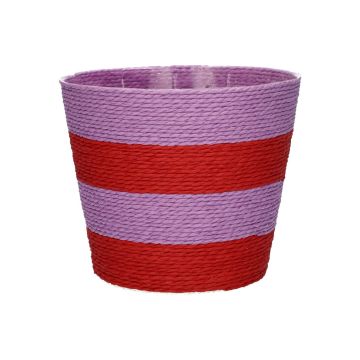 Cesta para plantas NERIONKO MULTI, lila-rojo, 16cm, Ø19cm Cesta para plantas NERIONKO MULTI, lila-rojo, 16cm, Ø19cm