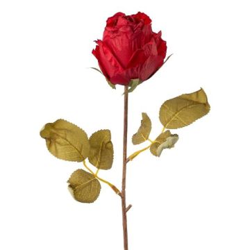 Flor decorativa rosa GROLK, aspecto seco, roja, 45 cm, Ø 6 cm Flor decorativa rosa GROLK, aspecto seco, roja, 45 cm, Ø 6 cm