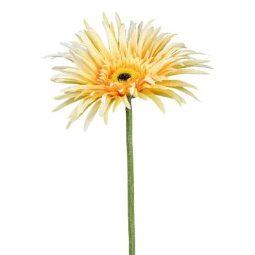 Flor artificial de gerbera FELISY, amarilla, 65cm Flor artificial de gerbera FELISY, amarilla, 65cm