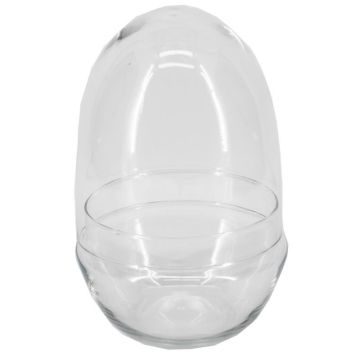 Campana de cristal JAMAE, transparente, 19,5 cm, Ø 12,5 cm Campana de cristal JAMAE, transparente, 19,5 cm, Ø 12,5 cm