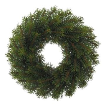 Corona decorativa de abeto JOTRA, verde, Ø30cm