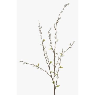 Rama falsa de sauce blanco WALDEMAR, floración, marrón, 120cm