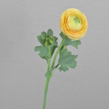 Ranúnculo artificial CADISS, amarillo, 50 cm, Ø 7,5 cm Ranúnculo artificial CADISS, amarillo, 50 cm, Ø 7,5 cm