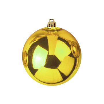 Bola navideña TEODORA, dorado brillante, Ø30cm