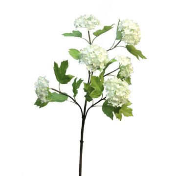 Rama decorativa de bola de nieve WEIWAN, color crema, 60 cm Rama decorativa de bola de nieve WEIWAN, color crema, 60 cm