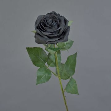 Rosa artificial KAILIN, negra, 65 cm, Ø 9 cm Rosa artificial KAILIN, negra, 65 cm, Ø 9 cm