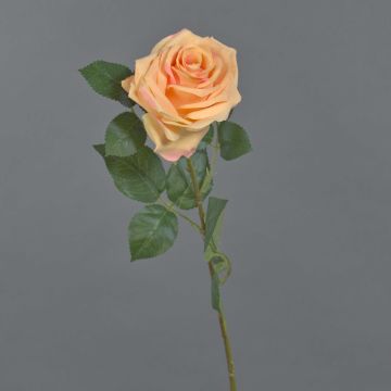 Rosa artificial KAILIN, rosa salmón, 65 cm, Ø 9 cm Rosa artificial KAILIN, rosa salmón, 65 cm, Ø 9 cm