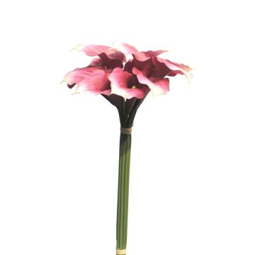 Ramo de calas de plástico YONGHENG, malva-crema, 45 cm, Ø 25 cm Ramo de calas de plástico YONGHENG, malva-crema, 45 cm, Ø 25 cm