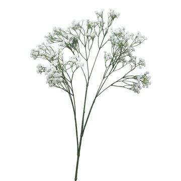 Ramo de gypsophila de tela CECILIA, blanco, 95 cm, Ø 1 cm Ramo de gypsophila de tela CECILIA, blanco, 95 cm, Ø 1 cm