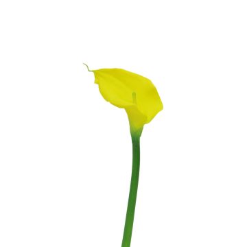 Flor artificial Zantedeschia ZHILONG, amarilla, 55 cm, 10 x 16 cm Flor artificial Zantedeschia ZHILONG, amarilla, 55 cm, 10 x 16 cm