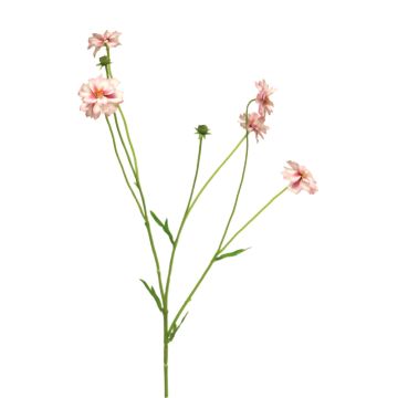 Rama artificial de centáurea TAOTAO, rosa-rosa, 65 cm, Ø 4-5 cm
