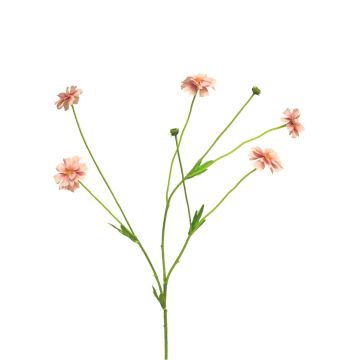 Rama artificial de centáurea TAOTAO, rosa, 65 cm, Ø 4-5 cm
