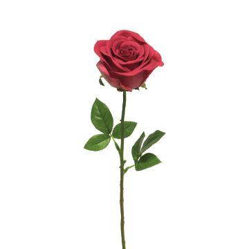 Rosa artificial RUYUN, rosa fuerte, 45 cm, Ø 8 cm Rosa artificial RUYUN, rosa fuerte, 45 cm, Ø 8 cm