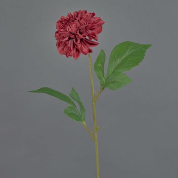 Flor artificial de dalia WANRU, rojo oscuro, 50 cm, Ø 9 cm Flor artificial de dalia WANRU, rojo oscuro, 50 cm, Ø 9 cm