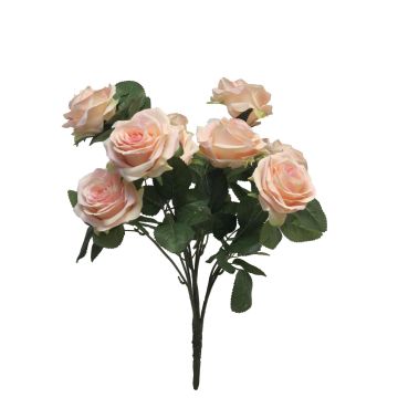 Rosa artificial KAILIN en tallo, rosa-crema, 40cm Rosa artificial KAILIN en tallo, rosa-crema, 40cm