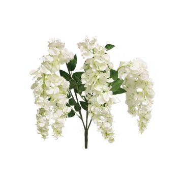 Rama artificial de glicinia JIALAN, color crema, 75 cm Rama artificial de glicinia JIALAN, color crema, 75 cm