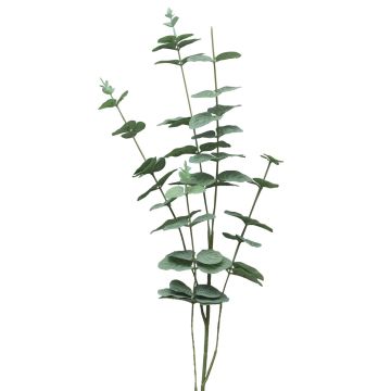 Rama decorativa de eucalipto FENYU, verde y blanco, 90 cm Rama decorativa de eucalipto FENYU, verde y blanco, 90 cm