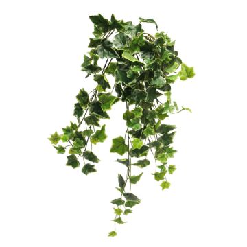 Hiedra artificial LANSHUO en varilla, verde y blanco, 70 cm