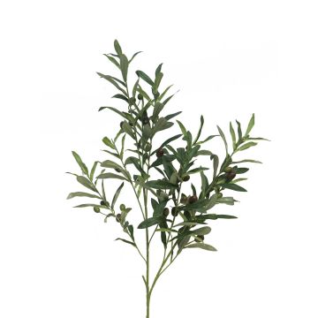 Rama decorativa de olivo CHANG con frutos, 100 cm Rama decorativa de olivo CHANG con frutos, 100 cm