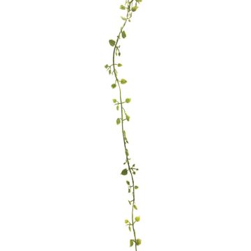 Guirnalda artificial de Muehlenbeckia JIAMIN, verde-gris, 240 cm
