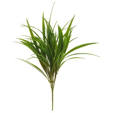 Caña de junco artificial MEIFEI, con varilla, verde-marrón, 55 cm