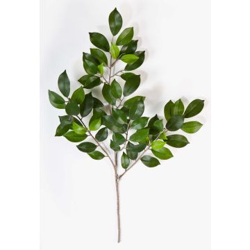 Rama artificial de Ficus Benjamini AJITH, verde, 45cm