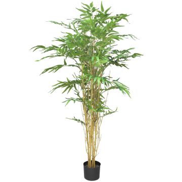 Árbol de plástico de bambú WANNING, troncos auténticos, 150 cm Árbol de plástico de bambú WANNING, troncos auténticos, 150 cm