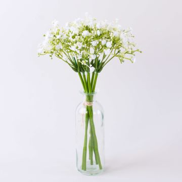 Ramo de gypsophila textil CECILIA, blanco, 30cm, Ø17cm Ramo de gypsophila textil CECILIA, blanco, 30cm, Ø17cm