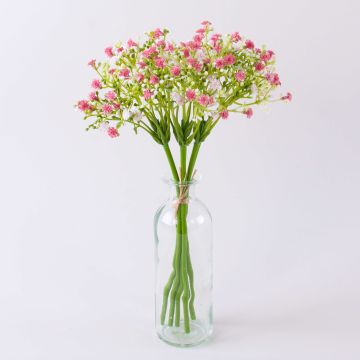 Ramo de gypsophila textil CECILIA, rosa, 30cm, Ø17cm Ramo de gypsophila textil CECILIA, rosa, 30cm, Ø17cm