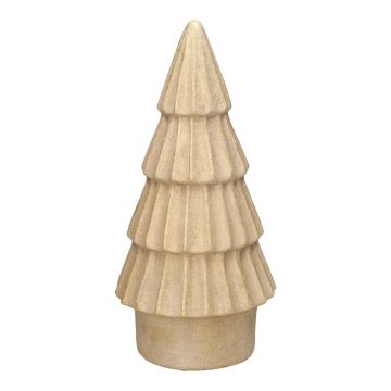 Árbol de Navidad decorativo LOVRA, terracota, color arena, 29 cm, Ø 14 cm Árbol de Navidad decorativo LOVRA, terracota, color arena, 29 cm, Ø 14 cm