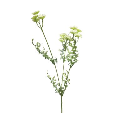 Rama floral decorativa de milenrama YISUAN, blanca, 50 cm, Ø 6 cm Rama floral decorativa de milenrama YISUAN, blanca, 50 cm, Ø 6 cm