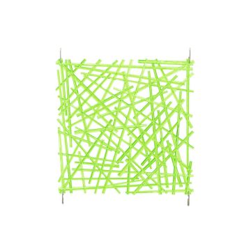 Elementos separadores de ambientes LUCIE, rayas, verde, juego de 4, 30 cm Elementos separadores de ambientes LUCIE, rayas, verde, juego de 4, 30 cm