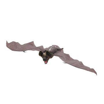 Figura de Halloween de murciélago vampiro VAMPY con risa espeluznante / función de movimiento, LED, 90cm Figura de Halloween de murciélago vampiro VAMPY con risa espeluznante / función de movimiento, LED, 90cm
