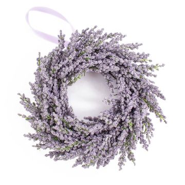 Guirnalda de lavanda artificial YLVIE, violeta, Ø25cm